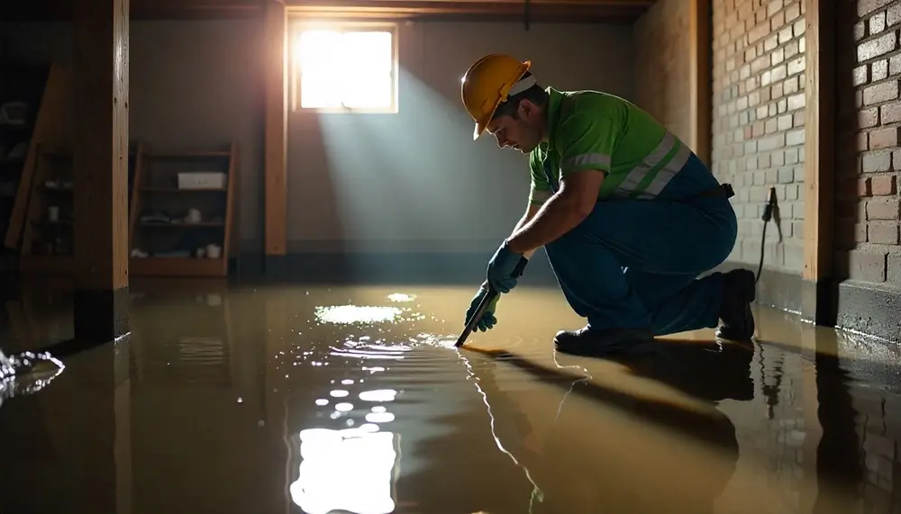 Professional water damage restoration services in New London, TX